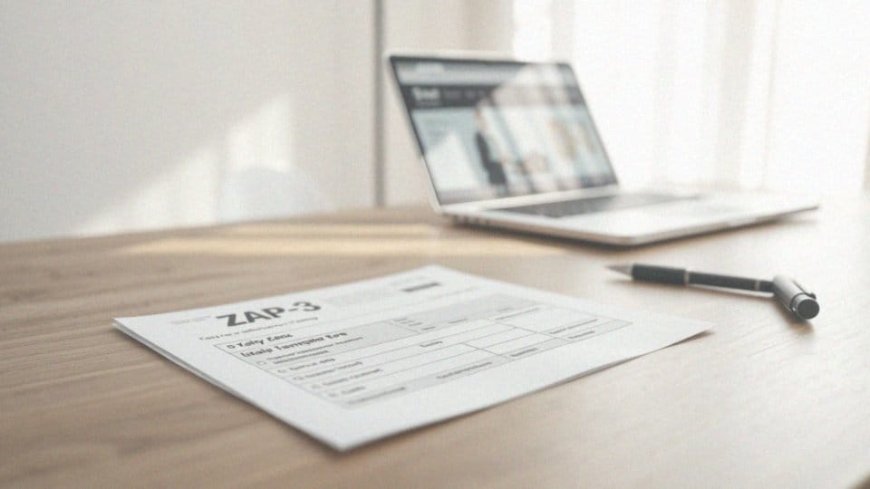 Formularz ZAP-3 – co to jest i jak wypełnić krok po kroku
